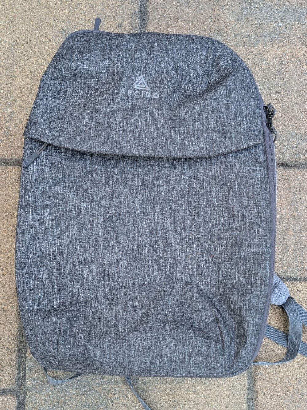 Arcido Saxon 25L backpack heather gray